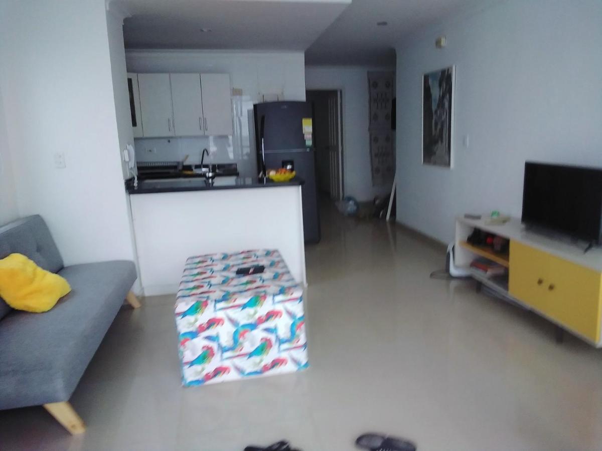 Apartamento , Vista A La Ciudad Antigua Y Playa Cartagena  Exterior foto